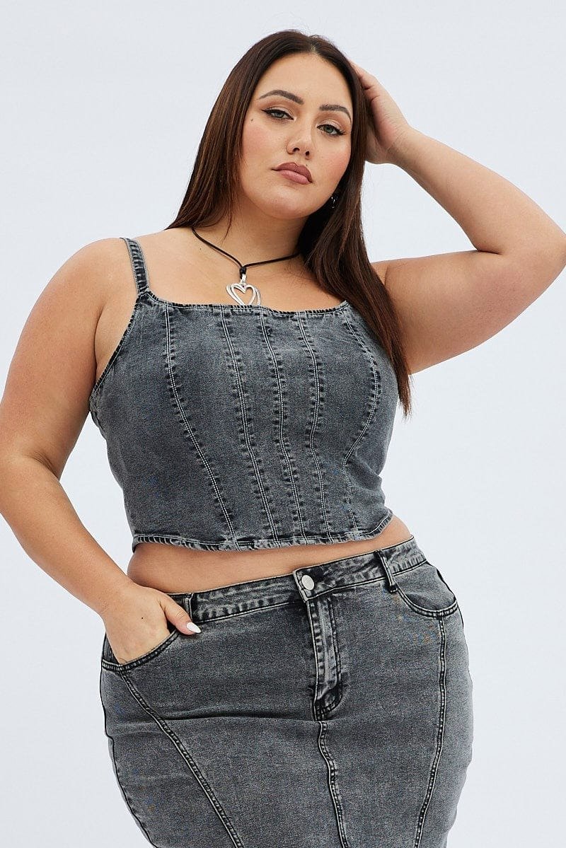 Corset Plus Size Casual Style