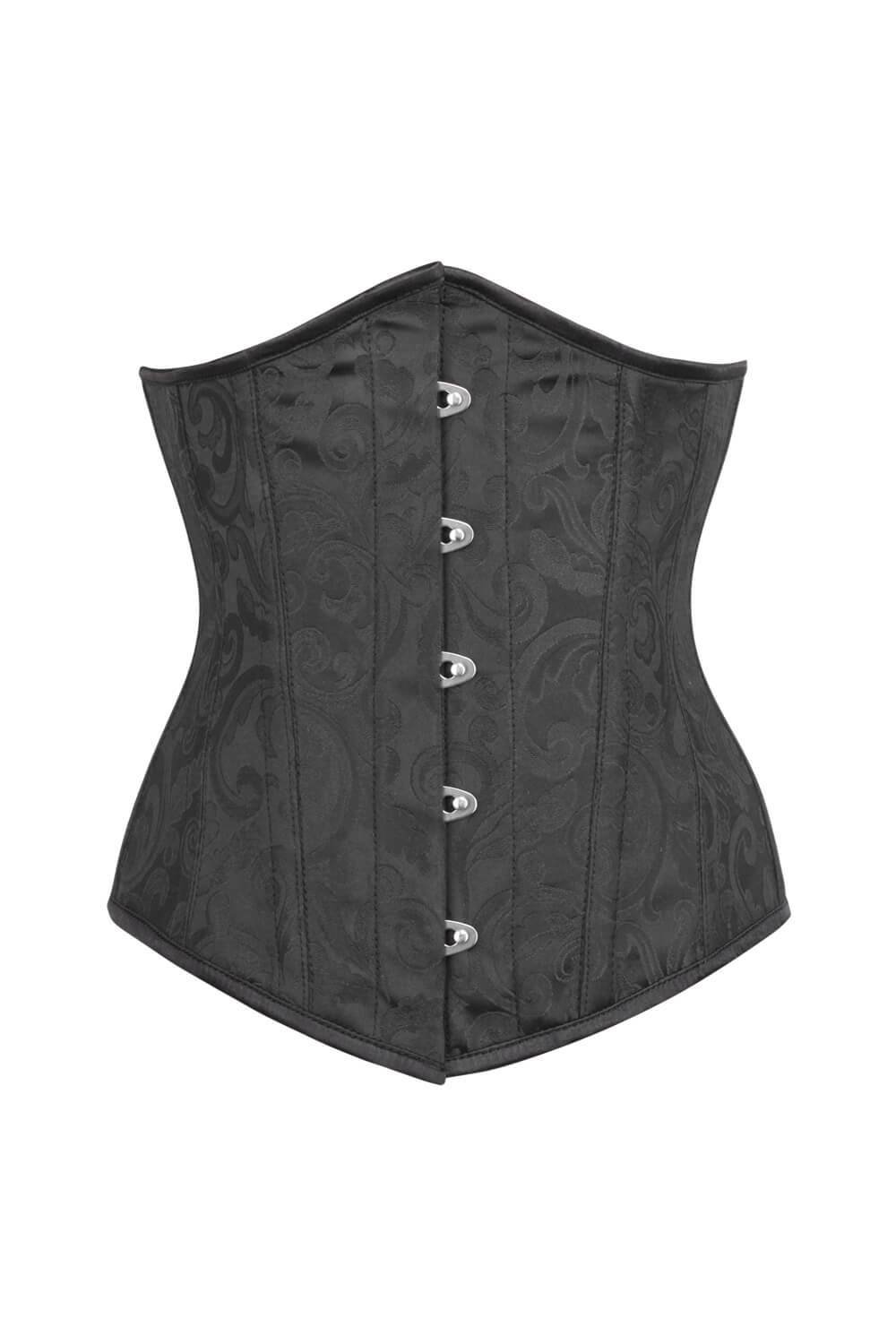 Black Underbust Corset