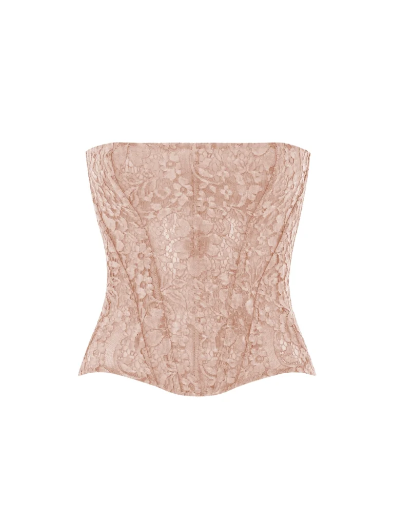 Pink Lace corset top