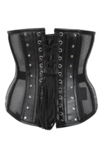 mesh corset . waist corset , mesh corset top , mesh waist trainer