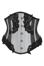 mesh corset . waist corset , mesh corset top , mesh waist trainer