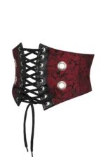 waspie belt, waist belt , corset blet, underbust corset belt , belt corset