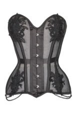 mesh corset . waist corset , mesh corset top , mesh waist trainer