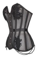 mesh corset . waist corset , mesh corset top , mesh waist trainer
