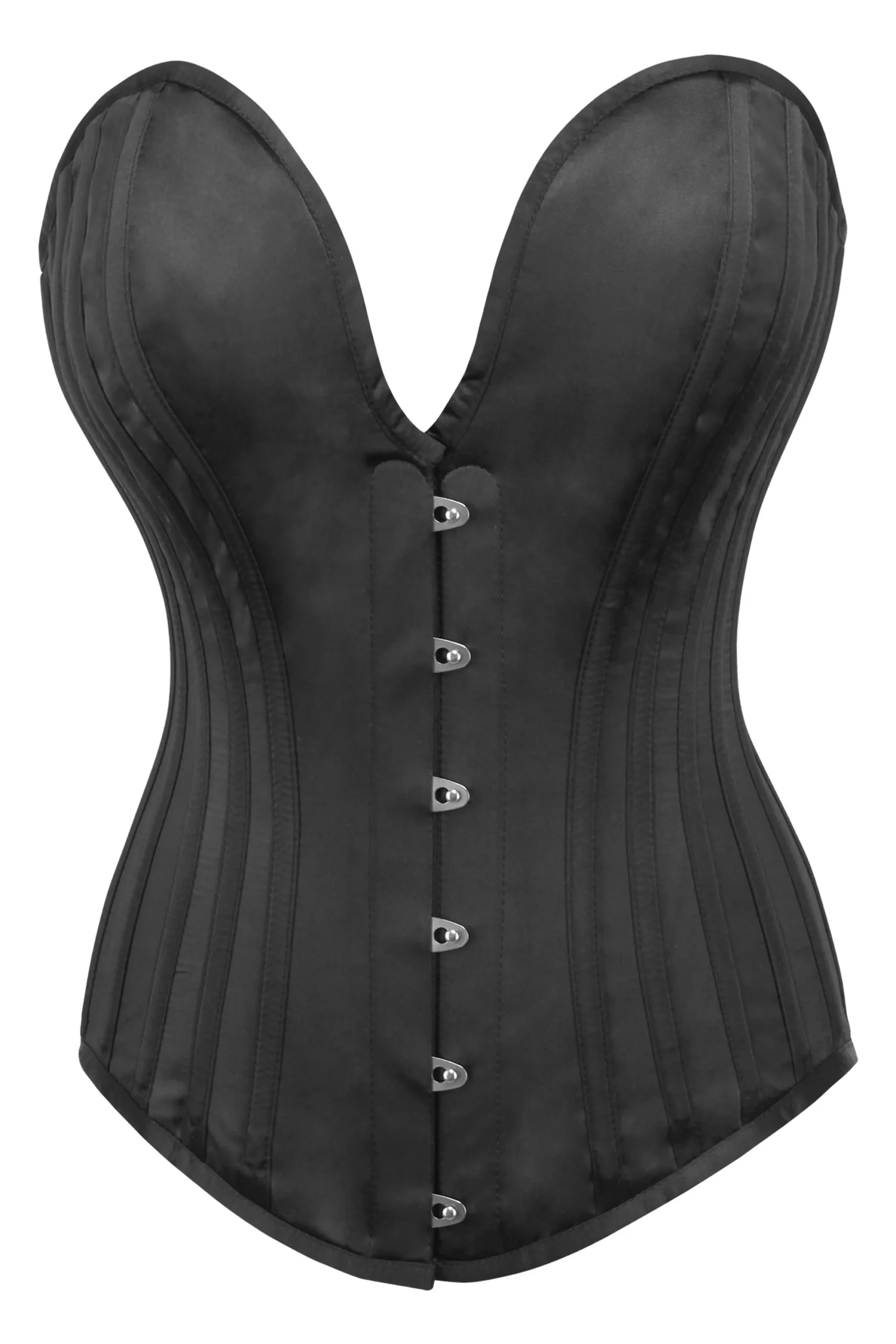 Satin corset , corset top , corset bustier top , satin bustier , satin dress , satin overbustb corset