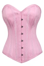 Satin corset , corset top , corset bustier top , satin bustier , satin dress , satin overbustb corset