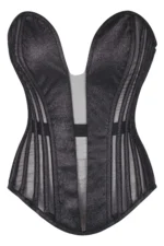 Satin corset , corset top , corset bustier top , satin bustier , satin dress , satin overbustb corset