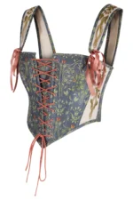 Satin corset , corset top , corset bustier top , satin bustier , satin dress , satin overbustb corset