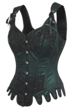 Satin corset , corset top , corset bustier top , satin bustier , satin dress , satin overbustb corset