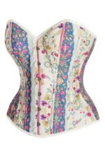 Satin corset , corset top , corset bustier top , satin bustier , satin dress , satin overbustb corset