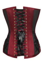 Satin corset , corset top , corset bustier top , satin bustier , satin dress , satin overbustb corset