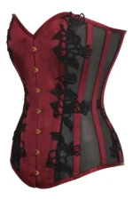 Satin corset , corset top , corset bustier top , satin bustier , satin dress , satin overbustb corset