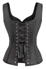 Satin corset , corset top , corset bustier top , satin bustier , satin dress , satin overbustb corset