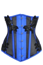 Satin corset , corset top , corset bustier top , satin bustier , satin dress , satin overbustb corset