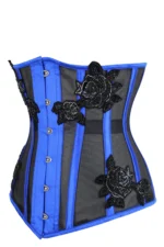 Satin corset , corset top , corset bustier top , satin bustier , satin dress , satin overbustb corset