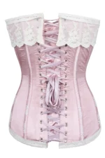 Satin corset , corset top , corset bustier top , satin bustier , satin dress , satin overbustb corset