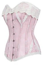 Satin corset , corset top , corset bustier top , satin bustier , satin dress , satin overbustb corset