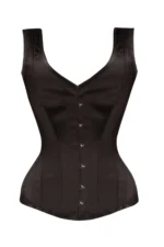 Satin corset , corset top , corset bustier top , satin bustier , satin dress , satin overbustb corset