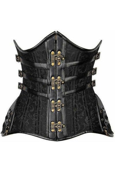 Waist Steel Double Boned Under Bust Steampunk Corset